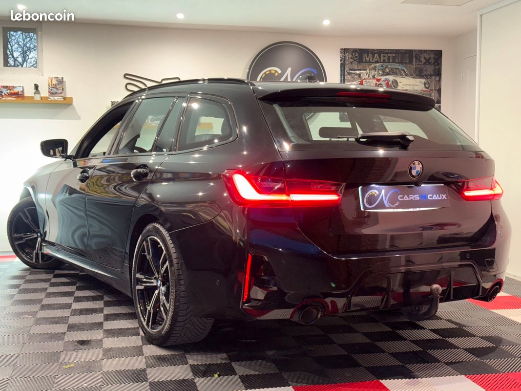 BMW 2.0L 316d LCI Touring M Sport - ATTELAGE - HUD - 1ère main Origine FRANCE - Phares LED - CarPlay - Caméra - Sièges Sport - Coffre électrique - DISPO Phase 2 (image 2)