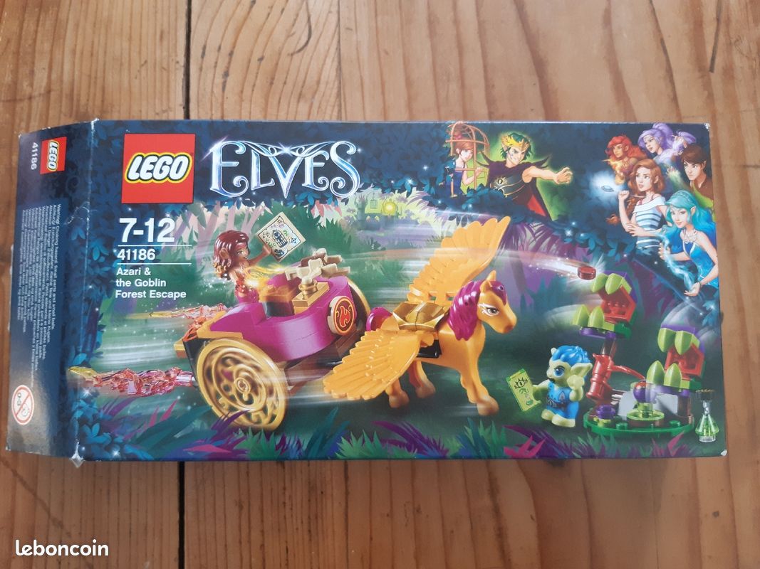 Lego Elves 41186 L'évasion d'Azari de la forêt des gobelins (image 1)