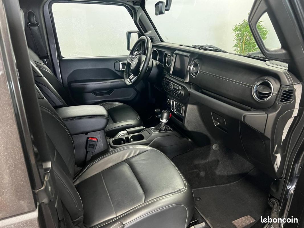 JEEP WRANGLER JL 3 PORTES 2.2 200ch SAHARA 4X4 BVA - 4 PLACES PAS DE MALUS - Suivi complet (image 11)