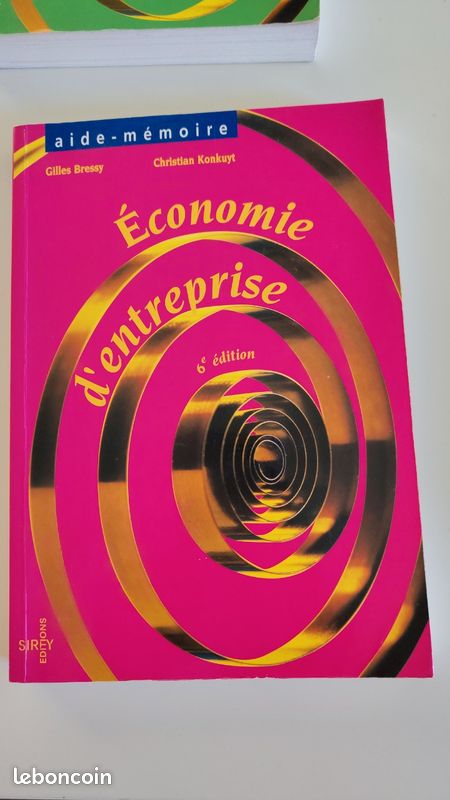 Aide mémoire économie d'entreprise (image 2)