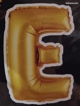 Ballon d'anniversaire lettre 100 cm (image 4)
