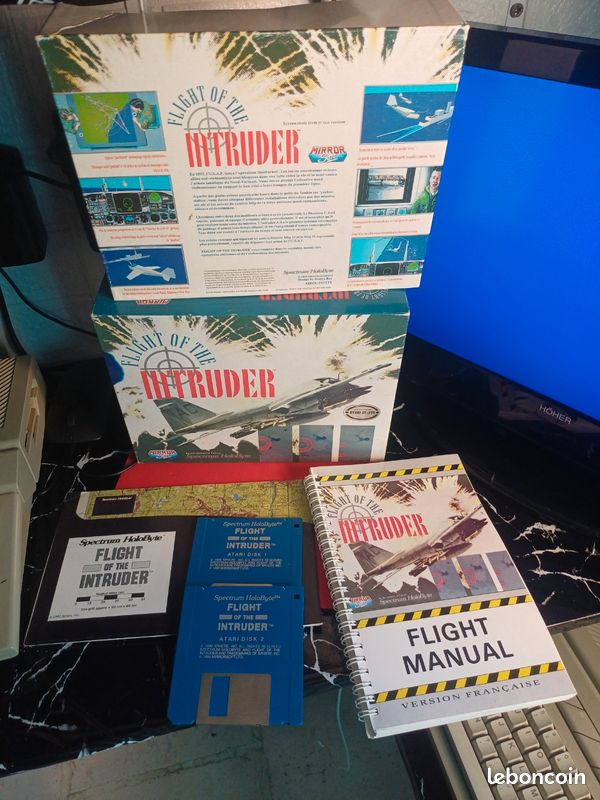 Dreamlands Sur Atari ST - Version Européenne Complète (CIB) - Boîte, Notice, Disquettes - Bon état