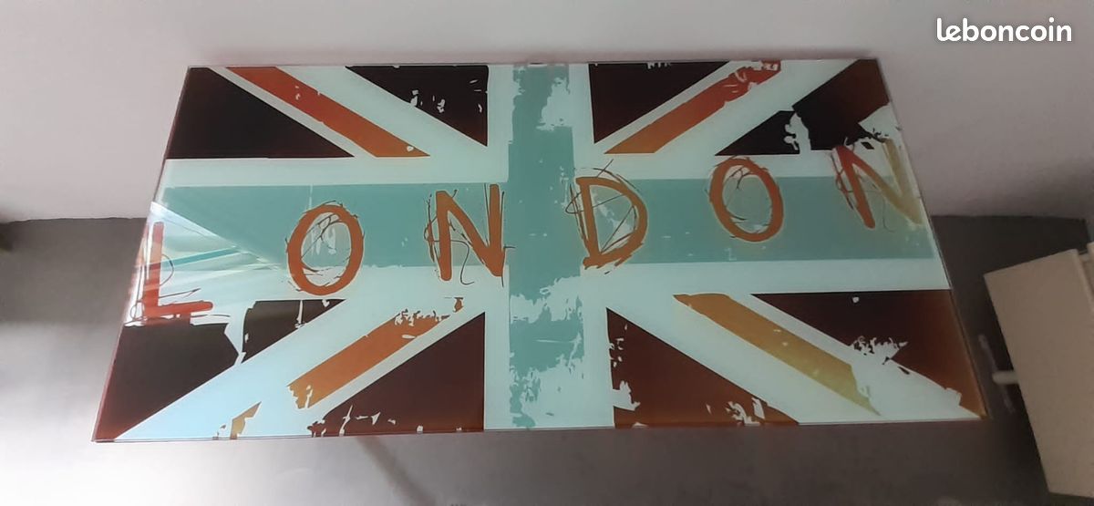 Bureau en verre Londres (image 1)