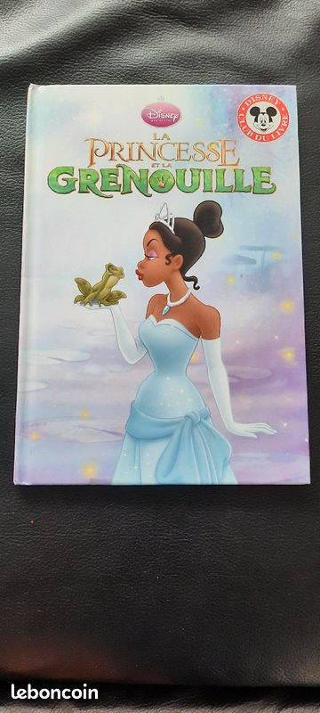 Livre la princesse et la grenouille (image 1)
