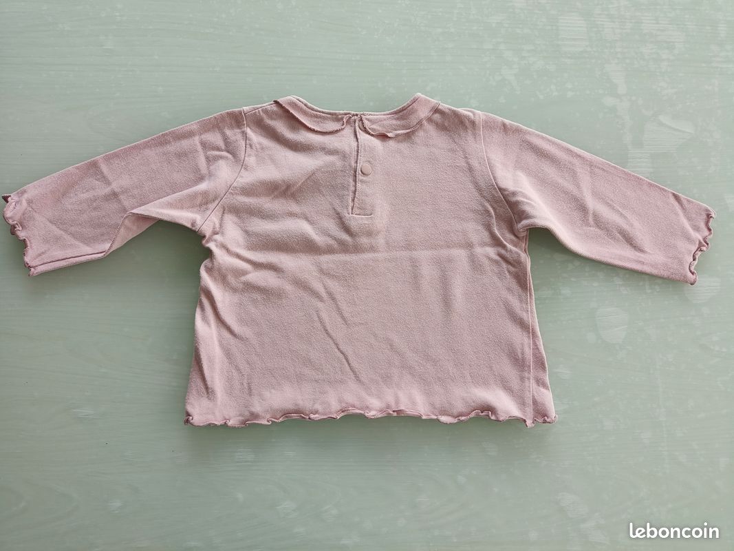 Tee-shirt manches longues 18 mois (image 2)