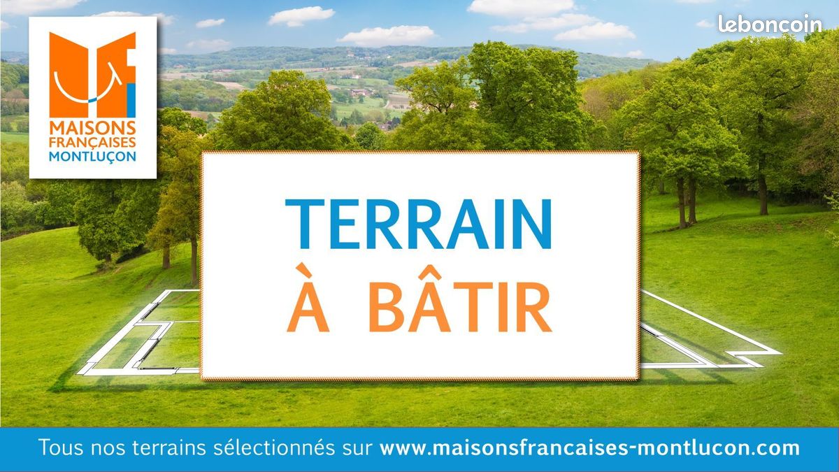 Terrain à bâtir de 700 m² à AVERMES (03) · 38 000 €
