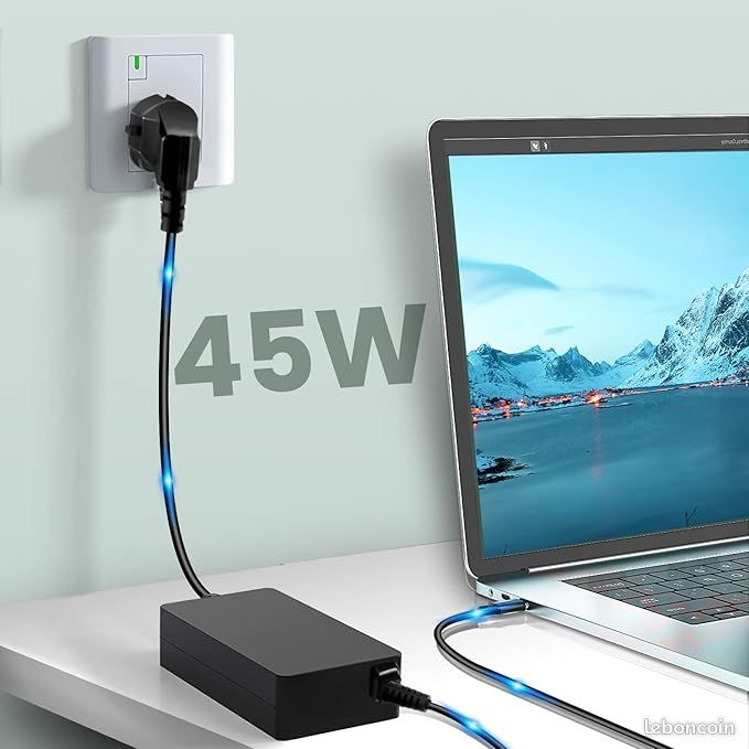 65W Chargeur pour Lenovo Ordinateur Portable, Chargeur IdeaPad 3 avec