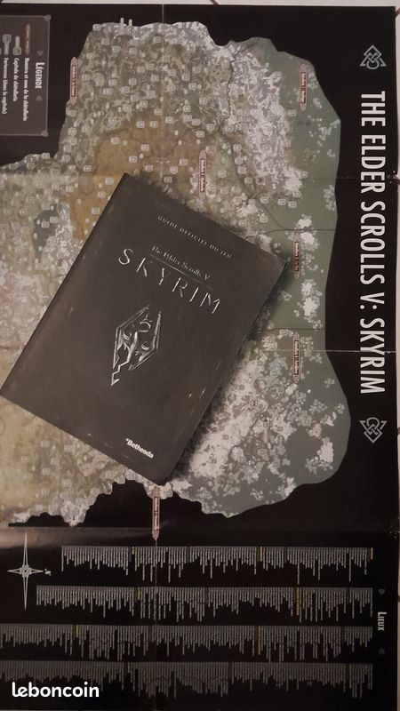 Jeu XBox One SKYRIM + Guide Officiel du jeu avec carte (image 4)