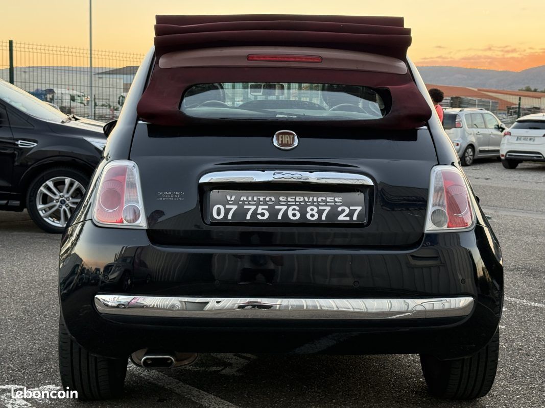 FIAT 500C 1.4 16v 100ch Lounge Dualogic Garantie 6 Mois (image 4)