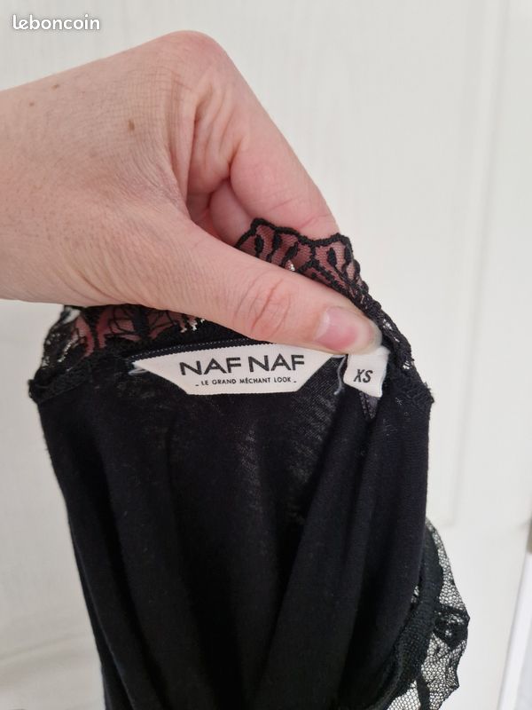 Débardeur Naf-Naf Bleu Taille L - Neuf Avec étiquettes