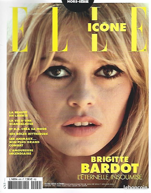 Brigitte Bardot - Carte photo vintage 9x14 cm signée à la plume dans