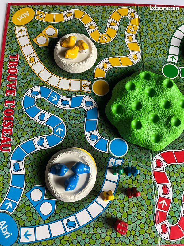 Jeu De Société Trouve L'Oiseau MB - Complet - Occasion