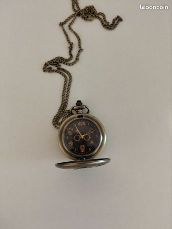 ⌚ Chaîne De Montre à Gousset Vintage - Acier Argenté - Occasion Bon état