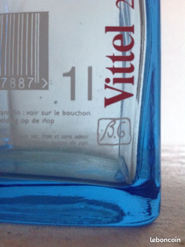 BOUTEILLE VITTEL SÉRIGRAPHIÉE SIGNÉE GAROUSTE & BONETTI Envoi Possible (image 10)