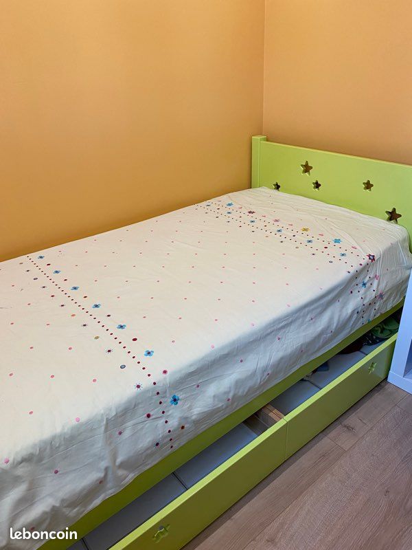 Lit Pour Enfant Vert D Occasion Annonces Meuble Leboncoin Page 2