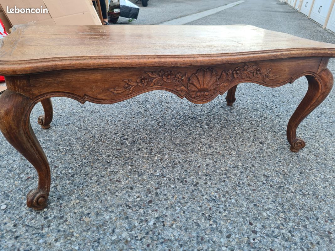 Table basse bois massif (image 3)