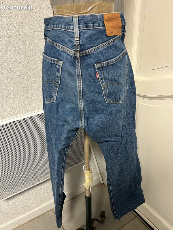 Carton58) Lots de deux Jeans Homme LEVI ‘STRAUSS&CO taille 42 voir toute les mesures (image 10)