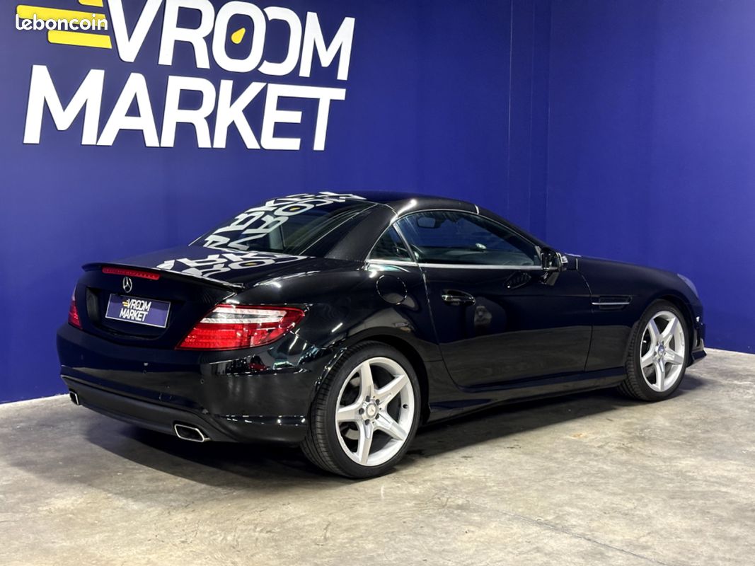 MERCEDES-BENZ Classe SLK 1.8 204ch AMG Line - Sièges chauffants et ventilés - Caméra de recul - Suivi Complet (image 8)