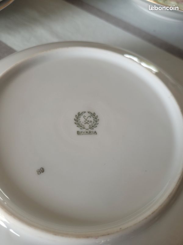 Ensemble de mariage en porcelaine Bavaria (image 7)