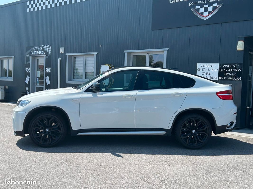 Bmw x6 exclusive individual 40d 306 CV blanc model rare au tarif de 17999 (image 2)