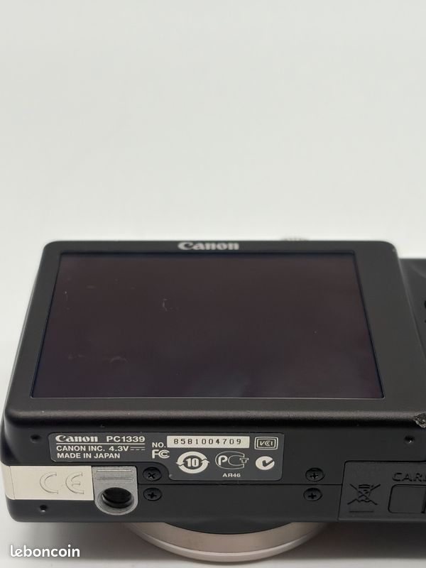 Appareil photo Canon PowerShot SX200 IS - Fonctionnel avec chargeur et carte SD #U106 (image 9)