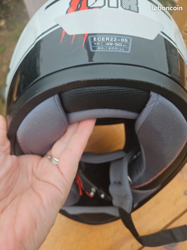 Casque moto enfant (image 3)
