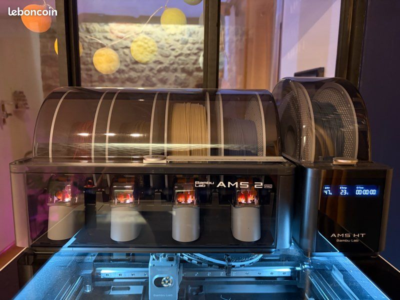 Bambu Lab H2S (Avec AMS 2 Pro) + AMS HT et accessoires (image 3)