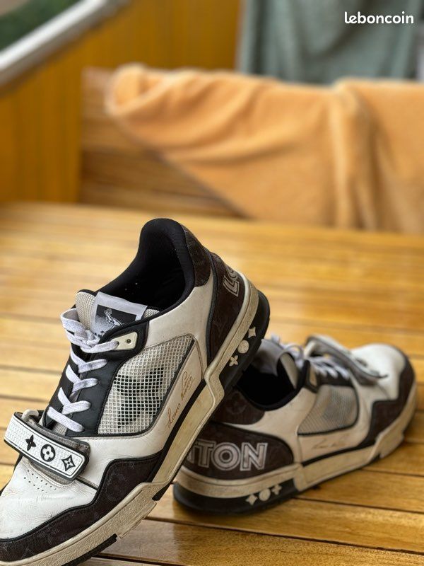 Basket Chaussure Lv Homme Prix Sneakers Louis Vuitton Basket Lv