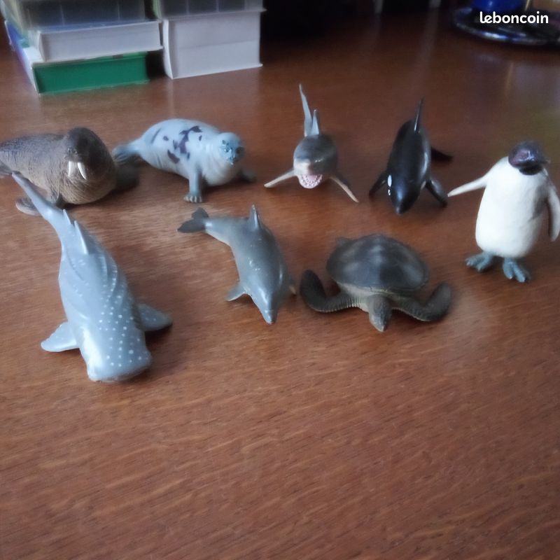 Animaux marins en plastique (image 1)