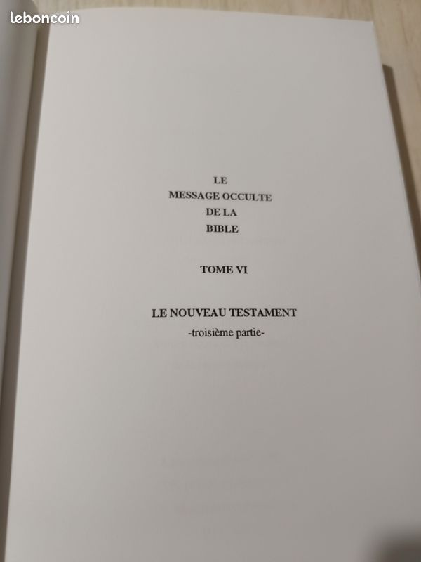 Le message occulte de la Bible tome VI (image 3)