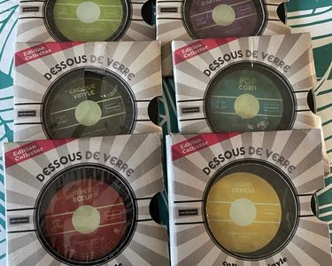 Lot De 150 Dessous De Verre Ronds En Papier Pour Dessert Et Petits