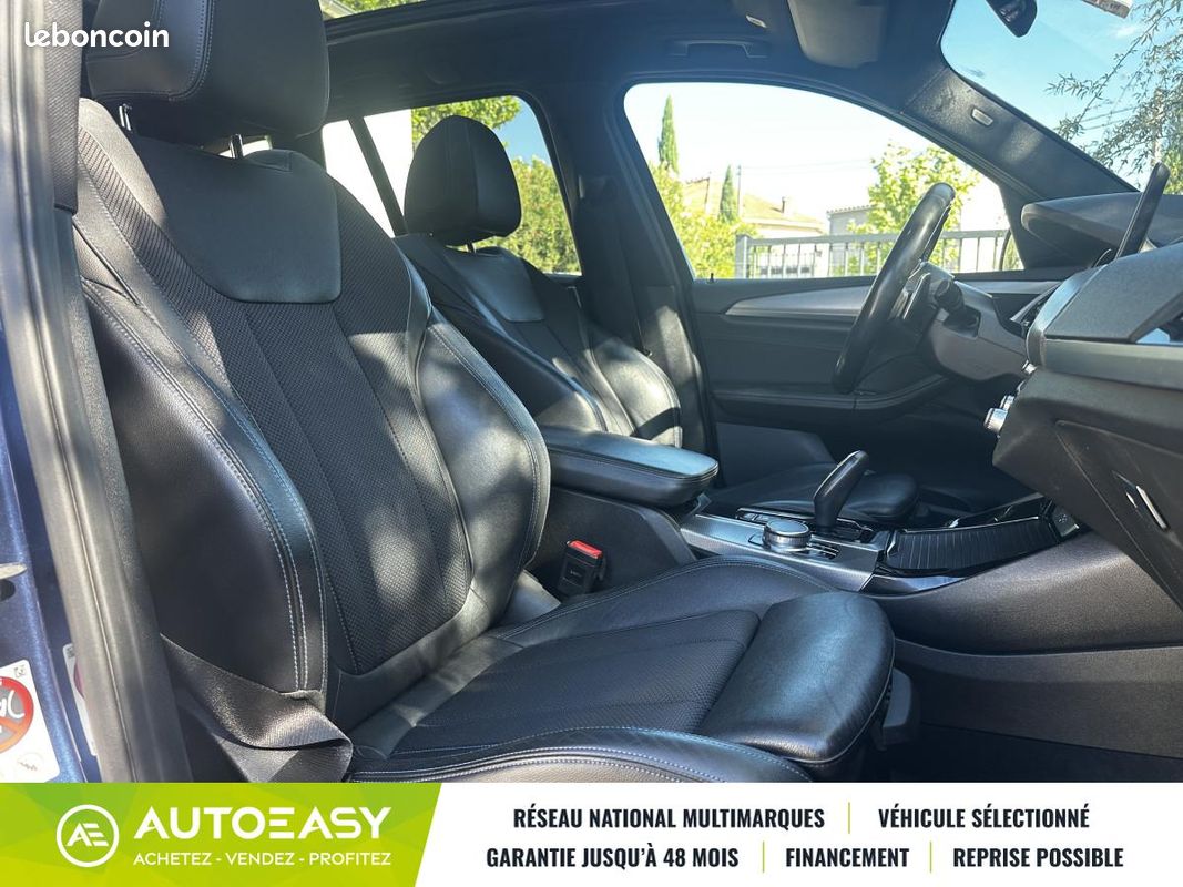BMW X3 xDrive20dA 190ch M Sport Euro6c (image 14)