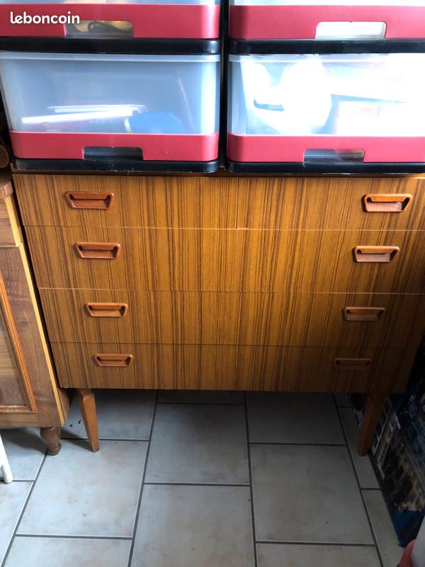Commode Vintage des années 70 (image 1)