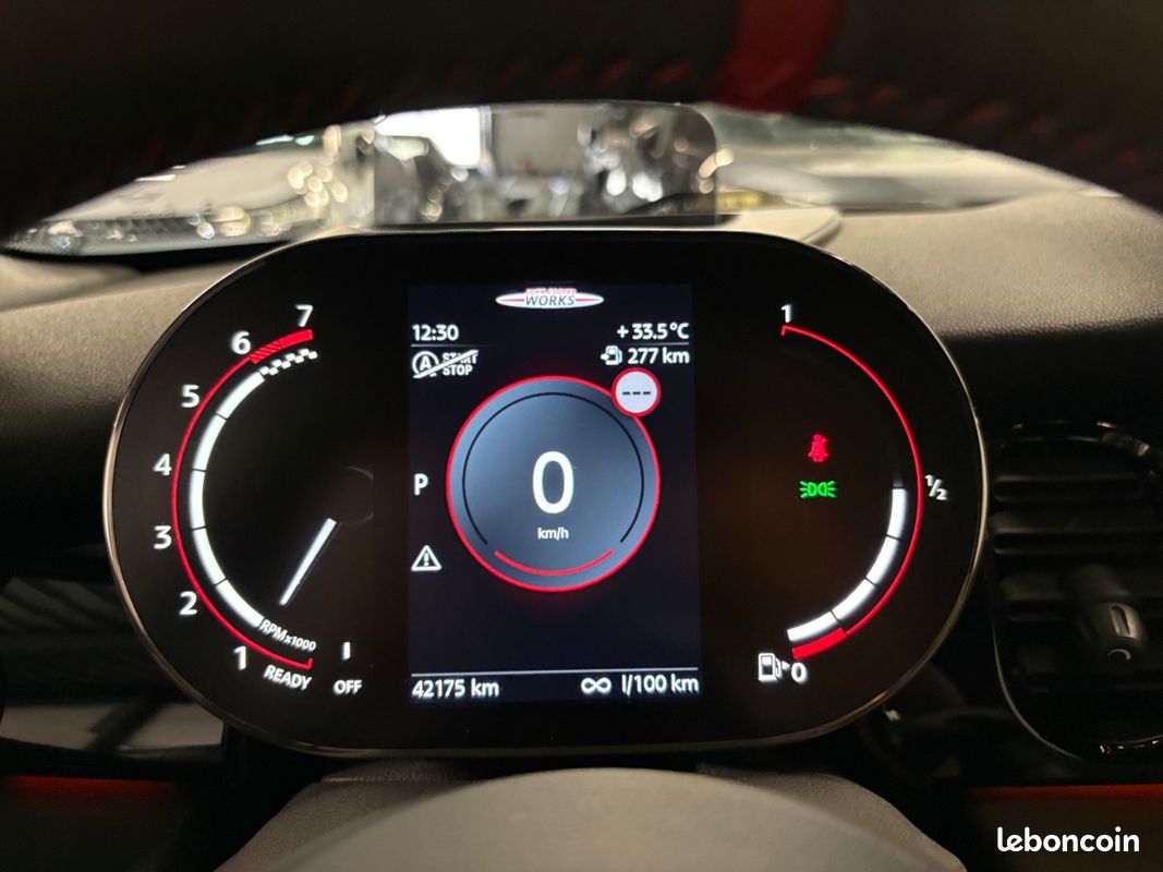 MINI Mini 3-pt. JCW 231cv CABRIOLET - BV SPORT AVEC PALETTES/SIÈGES CHAUFFANTS/HARMAN KARDON/APPLE CARPLAY (image 13)