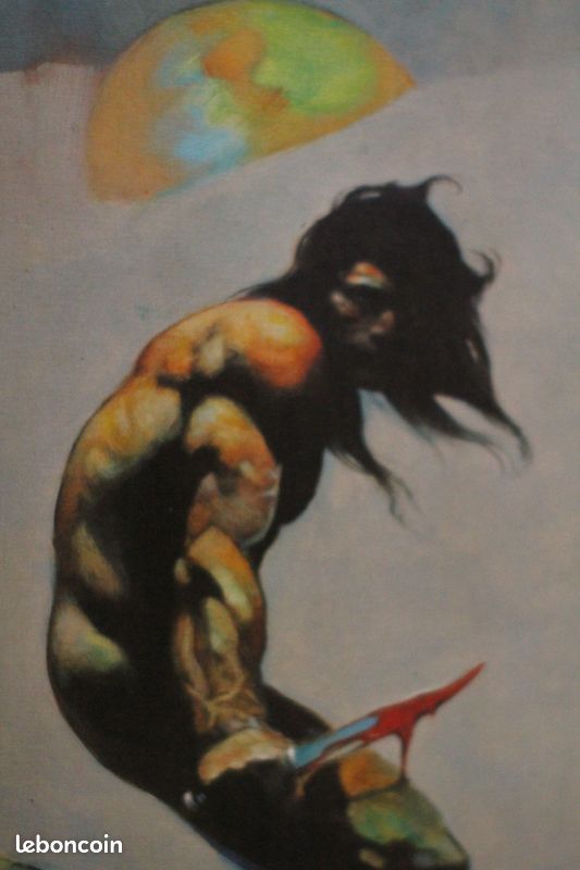 Tanar, giclee vinatge Frazetta, serie limitee et numerotee (image 2)