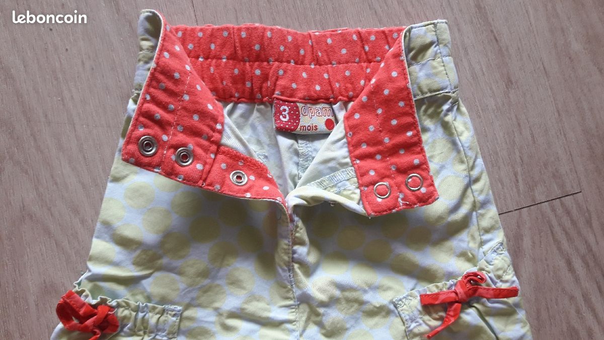 Pantalon et haut DPAM 3 mois (image 5)