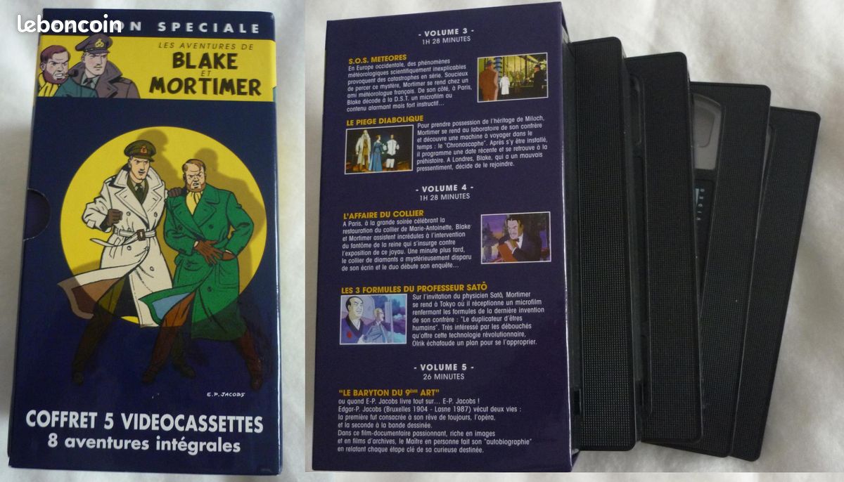 VHS Blake et Mortimer - Edition spéciale CAJAL49 (image 3)