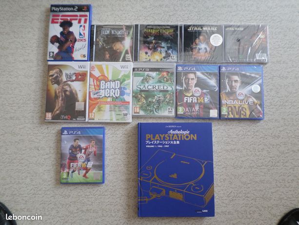 Jeu ps4 wii xbox one star wars et livre playstation cartes starter lord of the rings