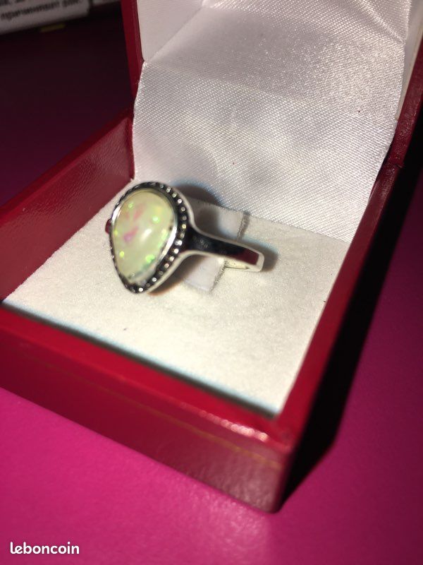 Bague en argent et opal (image 6)
