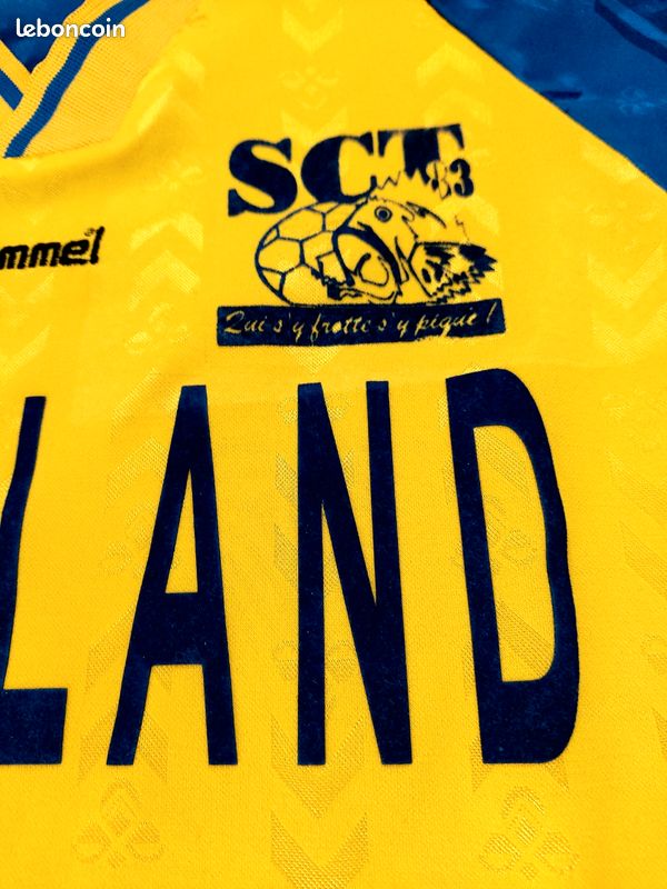Maillot Extérieur Hummel SC Toulon Var - Saison 1997/1998 - Taille XXL - Vintage Occasion
