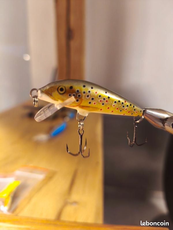 Rapala, pêche poisson artificiel, leurre boîte d'origine