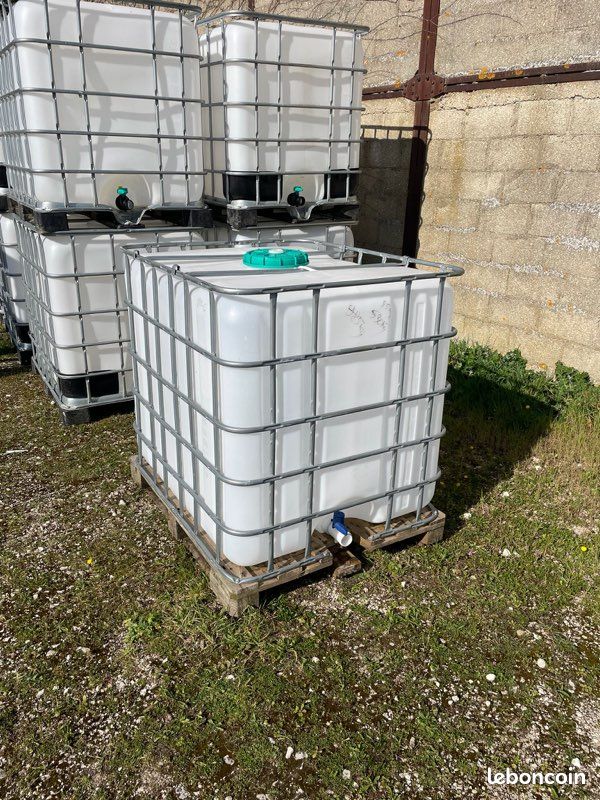 Cuve IBC citerne récupérateur d’eau 1000L (image 2)