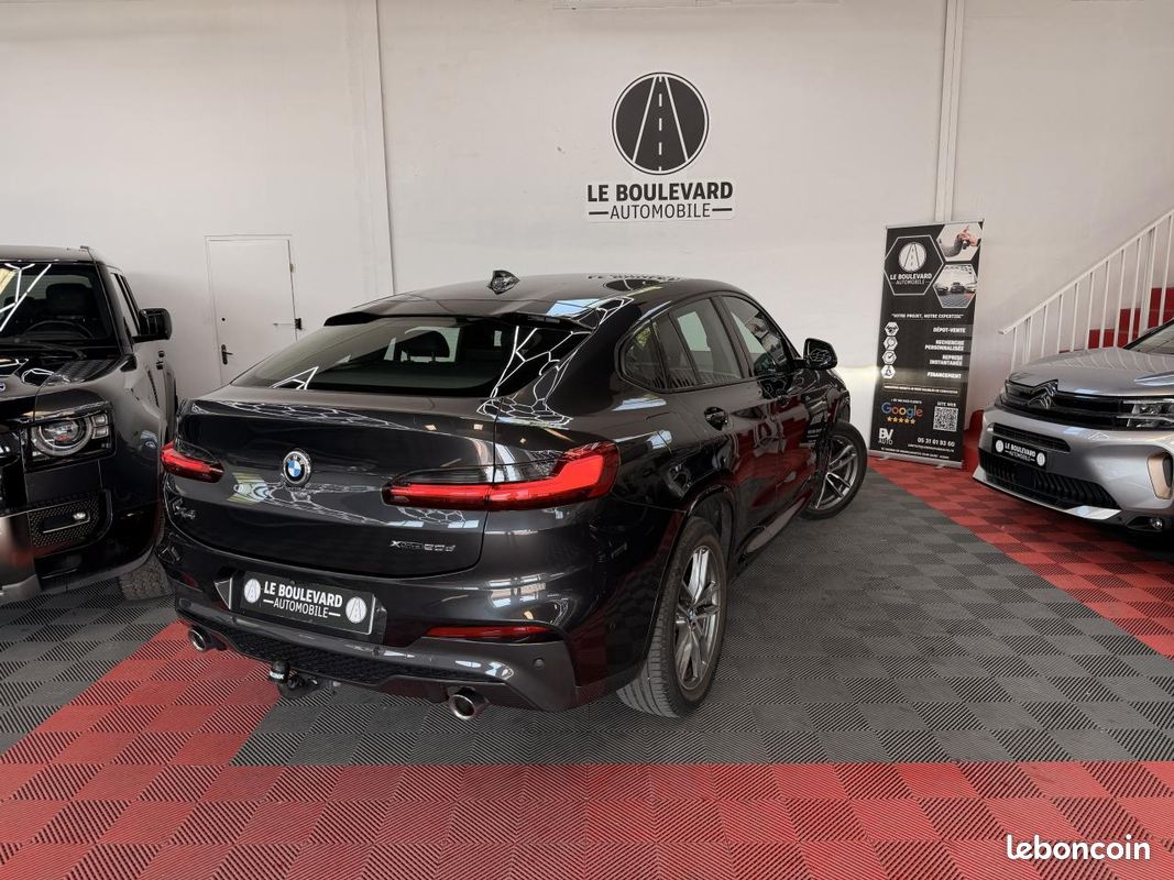 BMW X4 (523 euros/mois) M Sport xDrive 20d 190CV G02 ATTELAGE SIEGES CHAUFFANTS (image 7)