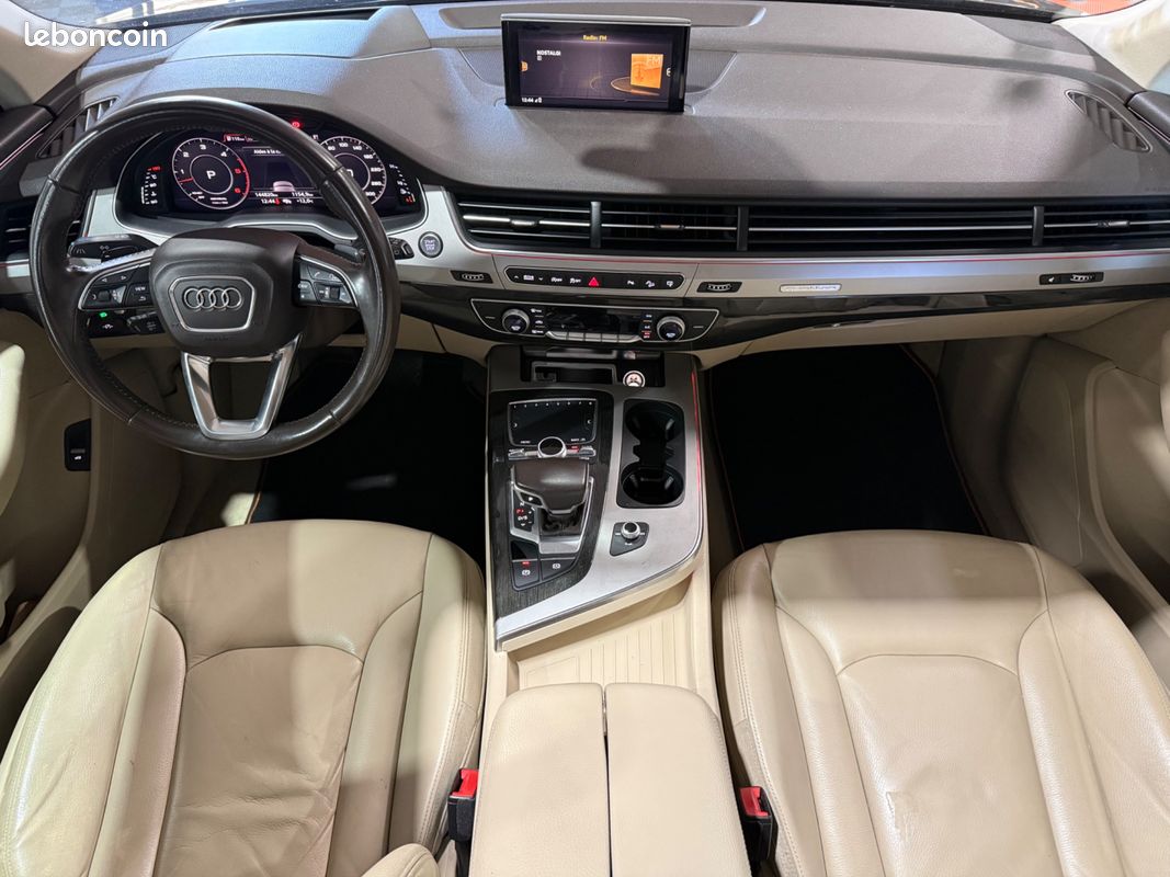 Audi q7 3.0 tdi 272 ch s-line quattro tiptronic /entretiens constructeur / 7 places (image 5)