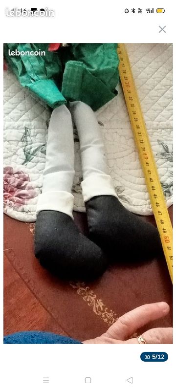 PeluchesNOELbougie,bonnet,botte,5 pieces (image 5)