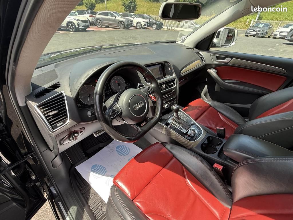 AUDI Q5 S Quattro 3.0 V6 BiTDI DPF - 313 - BVA Tiptronic S GPS + TOIT OUVRANT + RADAR AR (image 10)