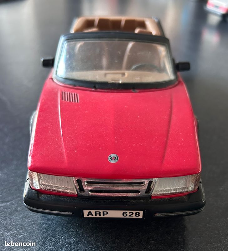 SAAB : objet collector / miniature 1/18è saab 900 classic cabriolet ANSON - Jeux & Jouets