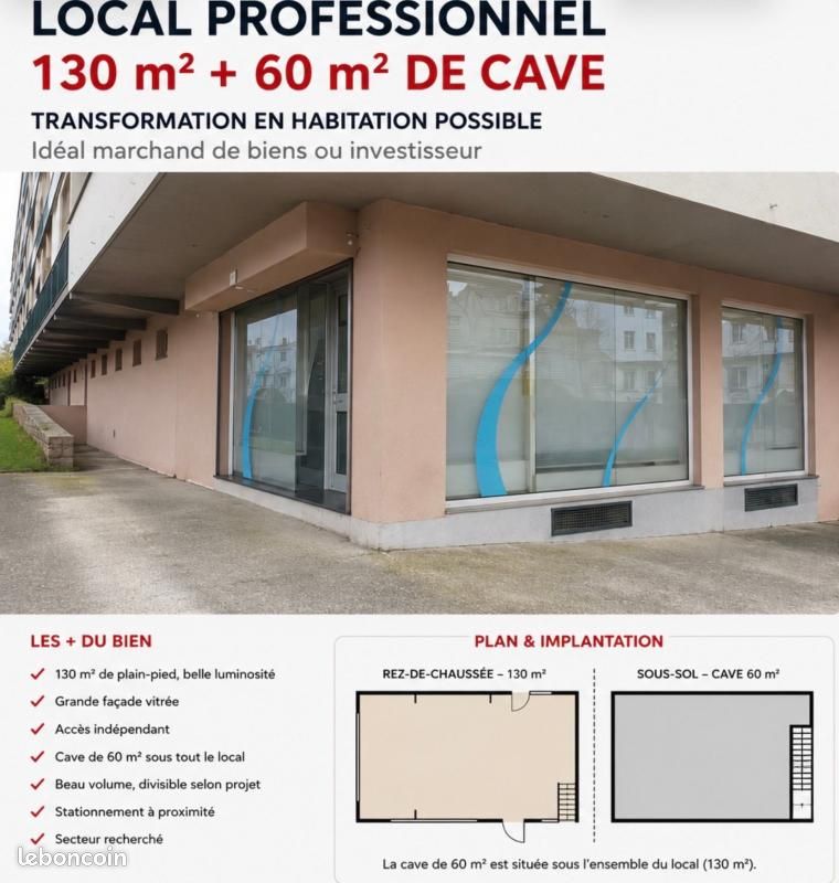 Appartement 1 pièce 130 m² · à Brest · 130 m² · 96 750 €