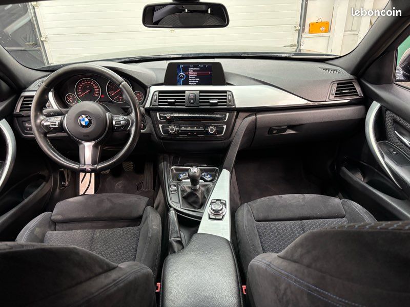 BMW Série 3 318d 2.0 143cv F30 Pack M Sport Full Black Garantie 06 Mois Chaîne Neuve (image 5)