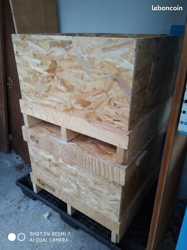 Caisses en bois toutes tailles avec couvercles (image 6)